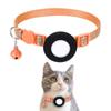 Amazon Más Vendido Transfronterizo Collar para Gato Airtag con Cascabel Collar Reflectante con Huella de Pata Posicionamiento Airtag