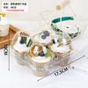 Cupcakes de grano único doble grano transfronterizos Mafen caja de embalaje vaso de embalaje plástico transparente horneado repostería caja para pastel West Point