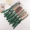 Bolsa de Compras de Poliéster Versátil y de Moda Tejido Jacquard Creativo con Nuevo Diseño de Patrón Geométrico Correa Extendida para el Hombro