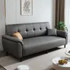 Sala de estar de apartamento pequeño, propiedad de alquiler, espacio de oficina, unidad de alquiler multifuncional, sofá cama apto para gatos que se puede plegar