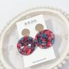 Preço Especial Mais Vendido Versão Coreana Moda Simples Elegante Banhado a Ouro Real Agulha de Prata de Lei 925 Studs Geométricos de Letra para Mulheres