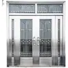 Aço Inoxidável 304 Porta Casa de Construção Própria Abertura Dupla Vidro Rural Porta Grande Doméstica Aço Branco Entrada Rosa Porta Antifurto Outro