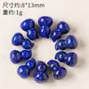 Cuentas Redondas de Lapislázuli Crudo Natural Cuentas para Accesorios de Bricolaje Azul Imperial Cuentas Sueltas Cuentas Barril Cuentas para Hilo Cuentas Espaciadoras Accesorios para Pulseras de Cristal