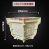 Molde hexagonal para vaso de flor, produtos de cimento, gabaritos de plástico, modelos de bonsai, gabaritos grandes e extra-grandes de concreto caseiro