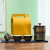 Juego de té de viaje, taza exprés portátil, regalo para clientes, reunión anual de negocios de alta gama, regalo de acompañamiento, logotipo