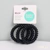 Accesorios para el Cabello Casual Estilo Coreano para Mujeres, Exquisitos 3 Cuerdas para el Cabello con Tarjeta Montada para Teléfono, Cuerdas Grandes para el Cabello para la Ducha y el Lavado, Diademas Impermeables