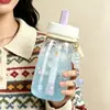 Vaso Pequeño de Leche Veraniego Estrella Linda de Alto Borosilicato Estilo Nuevo para Niñas Oficina Vaso de Café de Alto Valor Taza con Popote