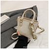 Bolso popular de este año para mujer 2025 nueva moda textura de alta gama bolso de mano bolso de cubo para llevar al hombro