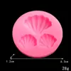 Molde de silicona de concha marina para hornear DIY utensilios para hornear molde para pastel fondant molde para pastel de flores decoración de pastel molde