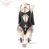 Lingerie Sexy Uniforme de Freira Sexy Uniforme Cos Fantasia de Halloween Fantasia de Freira para Role-Playing
