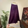 Zhi LiCalça Casual Jacquard de Perna Larga Estilo Chinês Novo Chegada Outono 2026 Cintura Elástica Estilo Nacional Calça Solta Feminina