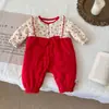 Ropa para Bebé, Monos Acolchados de Otoño e Invierno, Batas de Princesa con Estampado de Terciopelo para Bebé Niña, Ropa Cálida de Invierno para Salir