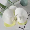 Pétalas de cabeça de flor phalaenopsis de filme artificial acessórios de flor artificial adorno de cabeça grampo de cabelo diy feito à mão decoração de casamento
