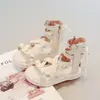 Sandálias Romanas de Cano Alto para Meninas 2026 Verão Novo Sapatos de Praia Macios para Crianças Menininhas Estilo Coreano Botas Princess Cool
