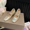 Em estoque, dropshipping, sapatos de salto alto franceses para mulheres, com aumento de 8 cm de altura, bico quadrado, salto grosso, tira no tornozelo, para o trabalho, sapatos Mary Jane