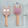 Pente de Massagem com Espelho e Air Bag para Presente de Feriado Desenho Animado Pente Portátil para Cabelo Alisamento de Cabelo Pente com Air Bag Fofo Lote de Pentes