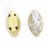 7*15 Cesta de Flores Garra Olho de Cavalo Acessórios de Cabelo DIY Sapatos de Vestido de Casamento Chapéus Vidro de Cristal Garra Strass Enfeites de Cabelo Acessórios de Joias DIY