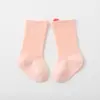 Calcetines para Bebé Otoño Nuevo Producto, Calcetines de Algodón Clase A para Bebé, Calcetines de Media Pantorrilla con Costuras Cosidas a Mano, Alta Elasticidad, No Aprietan las Piernas del Bebé