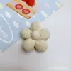 Accesorios de Flores Hechas a Mano de Tela DIY Accesorios de Flores de Cinco Pétalos a Cuadros Ropa para Niños Accesorios para el Cabello Flores para Zapatos Lazos Adornos
