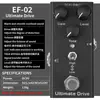 Mini Pedalera Eléctrica para Guitarra Diez Efectos Explosiones Transfronterizas Distorsión Equilibrada Sobrecarga Faz Coro Simulación Delay