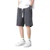 Nuevos Pantalones Cortos Casuales de Seda de Hielo para Hombre 2026, Pantalones de Cinco Puntos de Longitud Media Holgados de Secado Rápido para Verano, Pantalones Cortos de Playa para Hombre