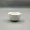 Luxo Acessível Escandinavo Tigela de Cerâmica Branca Pura em Relevo Tigela para Comer em Casa Tigela de Arroz Tigela Criativa Japonesa para Hotel Restaurante Tigela de Sopa