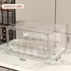 Estante de almacenamiento de escritorio a prueba de polvo para tazas, portavasos, taza de café, estante de almacenamiento para tazas, taza de agua, juego de té, caja de almacenamiento