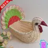Suministro animal Pavo cesta cesta animal cesta de almacenamiento