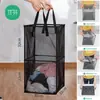 Barbería Toalla Almacenamiento Cubo Cesta de Almacenamiento Tela Hogar Ropa Juguete Cesta Marco de Almacenamiento Cesta de Lavandería Cubo
