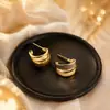 Aretes de Pétalos Frescos con Aguja de Plata 925 Galvanizada Aretes Estilo Vacacional Aretes de Venta Caliente Aretes del Mismo Estilo Venta al Mayoreo Aretes para Mujer