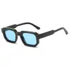 Gafas de Sol Retro de Marco Pequeño para Hombres y Mujeres, Gafas de Sol con Protección UV para Viajes al Aire Libre, Gafas de Sol Cuadradas Transfronterizas Europeas y Americanas para Hombres