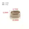 Correa para Teléfono Móvil Hebilla Ovalada de Metal Hebilla de Figura de Ocho de Aleación de Zinc Cuerda para Colgar Cubo Campana Metálica Ajustable Accesorios
