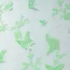 Feito sob medida pelo fabricante, tecido de malha com bordado de borboleta tridimensional, tecido decorativo para vestidos e trajes de moda