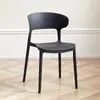 La Silla Tiene un Respaldo, Moderna y Simple, No Cansa Después de Estar Sentado por Mucho Tiempo, Silla para Conferencias de Capacitación para Empleados Nuevos de Oficina, Silla de Plástico para Sala de Estar y Restaurante