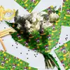 Papel de Copia Verde Purim Wx254 17g Dulces de Regalo Papel de Envoltura a Prueba de Humedad Decorativo Payaso Papel de Pera