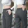 Tendencia de TikTok Otoño e Invierno 2025 Pantalones Gruesos Casuales de Negocios para Hombre Moda Trendy Pantalones de Pierna Recta # 597
