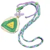 Lanyard Creativo para Teléfono con Correa Cruzada Ajustable, Billetera para Monedas, Correa de Hombro para Viajes al Aire Libre, Correa para el Cuello, Correa Lateral Antiperdida, Moderno