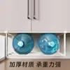 Estante de Almacenamiento para Cocina Estante Colgante Debajo del Gabinete Estante Colgante Dentro del Gabinete de Pared Cesta Colgante Telescópica de Capas Cesta Deslizante Colgante Estante de Almacenamiento para Especias de Gabinete