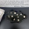 Zapatos Nuevos de Agujeros 2025 Hebilla para Zapatos DIY Combinación Versátil Cadena Coreana Mariposa Oso Decoraciones a Presión Flor para Zapatos Removible