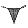 Venta al por mayor del fabricante Ropa interior transparente erótica de venta caliente Tanga bordado floral Pantalones T sexy para mujer