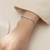 Pulsera de cola de fénix de plata S925 para mujer, diseño de nicho brillante, chica estrellada, pulsera de red roja que combina con todo S4228