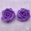 Rosa de Espuma de Cabeza de Rosa de 7 cm Boda Día de San Valentín Ramo Flor Falsa Material de Empaque Flor Artificial