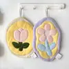 Lindo Paño de Mano para Cocina con Diseño de Dibujos Animados, Alto Atractivo Estético, Absorbente, Colgable Paño de Limpieza de Coral Fleece, Trapo de Limpieza Espesado