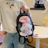 Bolsa Dor de Boneca Fofa de Nicho 20cm Mochila Feminina Doce Menina Bidimensional Coração de Menina Mini Mochila Pequena de Cor Contrastante