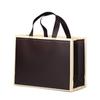Bolsas de Tela No Tejida para Tiendas de Ropa, Bolsas Tote Laminadas Impresas a Color al por Mayor, Bolsas de Compras, Bolsas de Ropa de Gran Capacidad