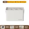 Caixa de armazenamento com tampa doméstica cozinha artigos diversos caixa organizadora mesa lanches brinquedos cesta plástica dormitório guarda-roupa cesta de armazenamento