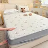 Esterilla de Nylon Seda Fresca Jie Liya con Diseño Impreso, Esterilla de Cama Antideslizante y que no se Mueve, Esterilla Lavable de Verano para Aire Acondicionado