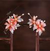 Tocador estilo antiguo con borla de flor y clip Elemento Han Bola de pelo Pasador Accesorios para el cabello de disfraz antiguo de hada Accesorios para el cabello Hanfu de niña Femenino