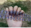 Unhas Postiças Fangyuan de Várias Cores Puras Produto Acabado Camada de Selante Brilhante UV Pode Ser Removida e Usável Manicure para Mostrar Clareamento a Qualquer Momento