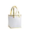 Bolsa de aislamiento peritoneal de tela no tejida blanca engrosada bolsa portátil para pastel enviar bolsa fría con LOGO al por mayor en stock